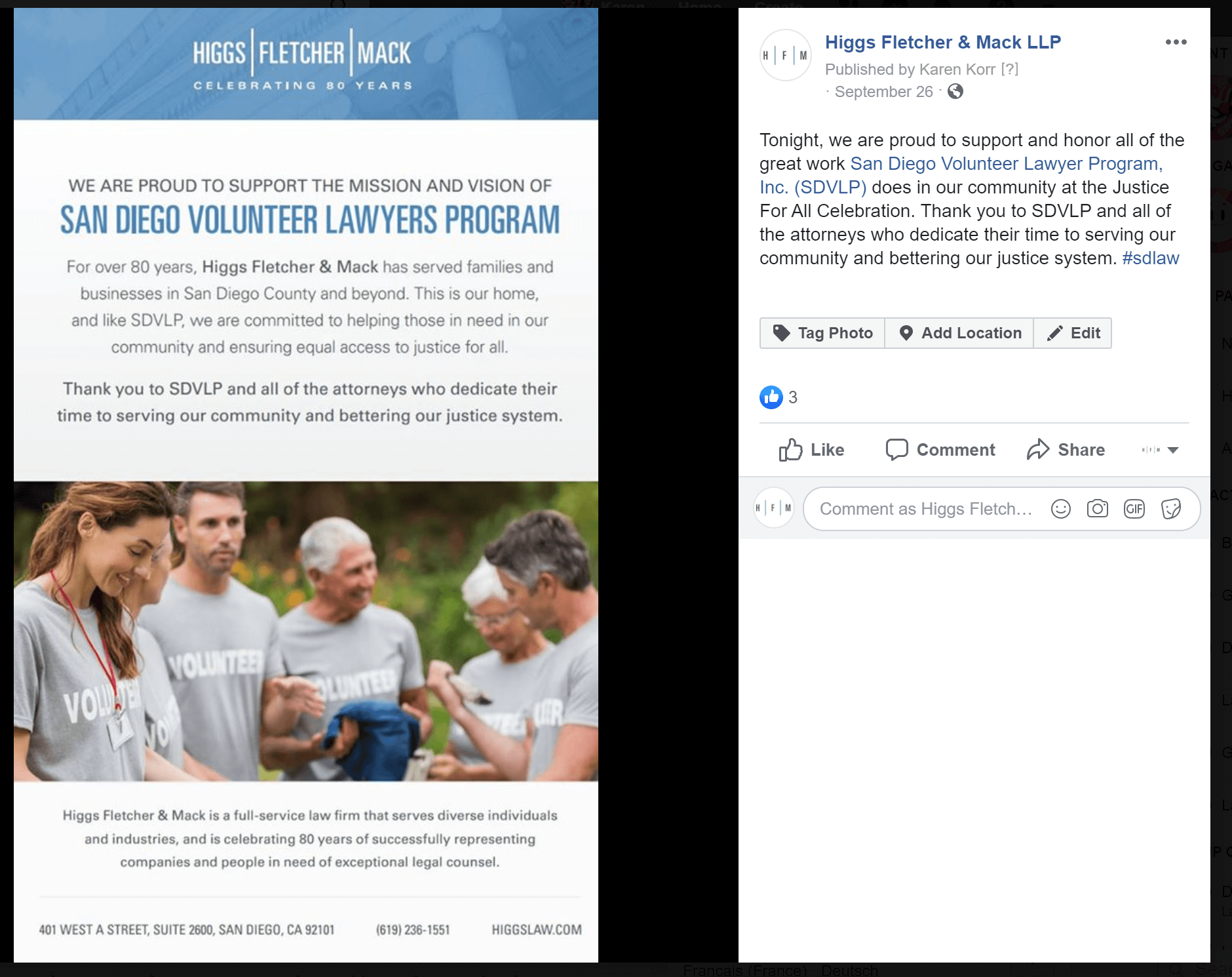 SDVLP Justice For All 9026